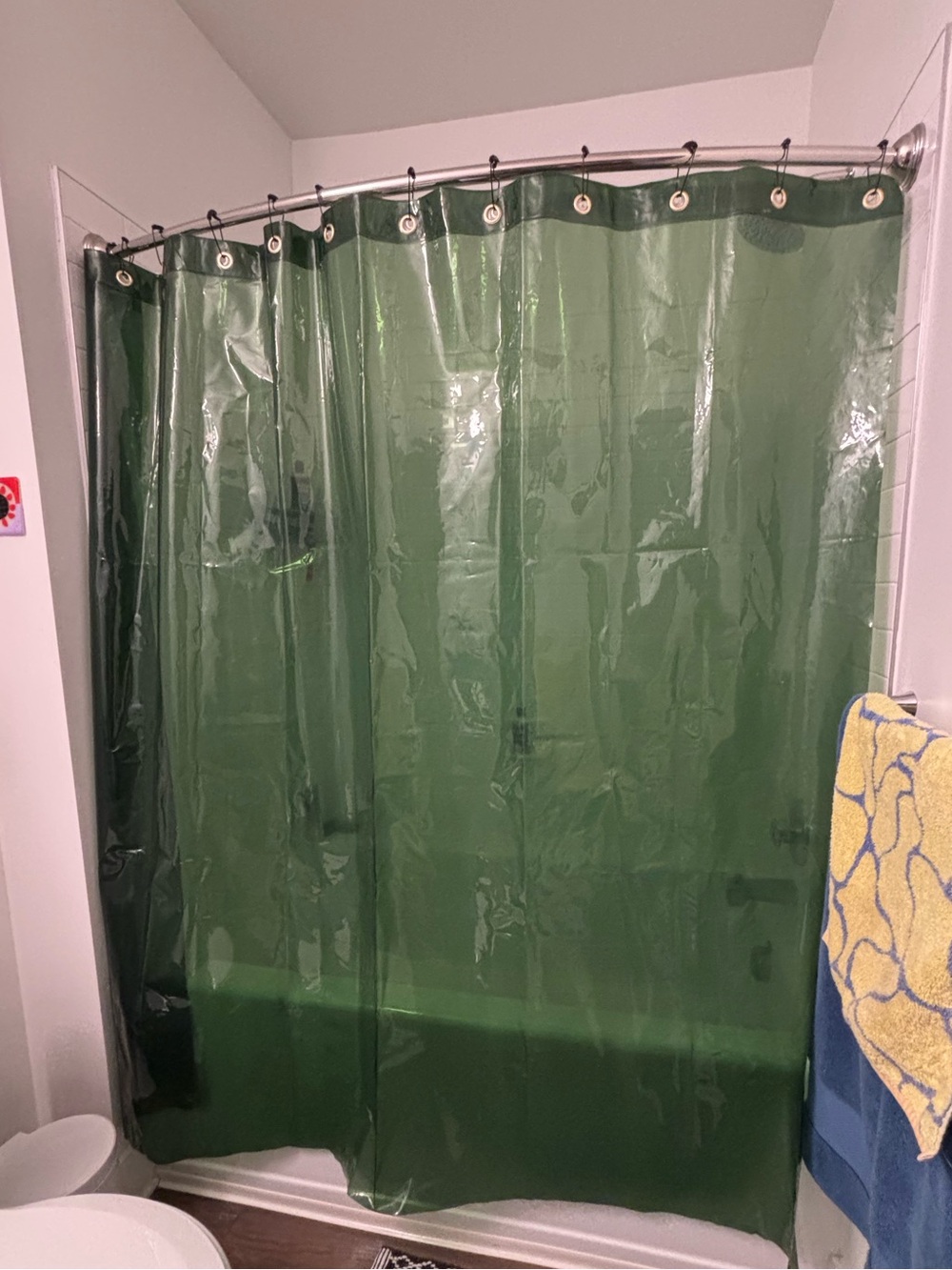 Quiet Town Sun Shower Curtain